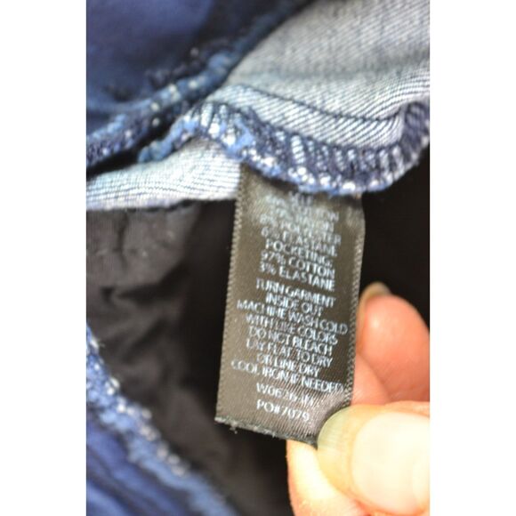 Betabrand Women's Large Blue Yoga Denim Pull On Jeans - Picture 7 of 11